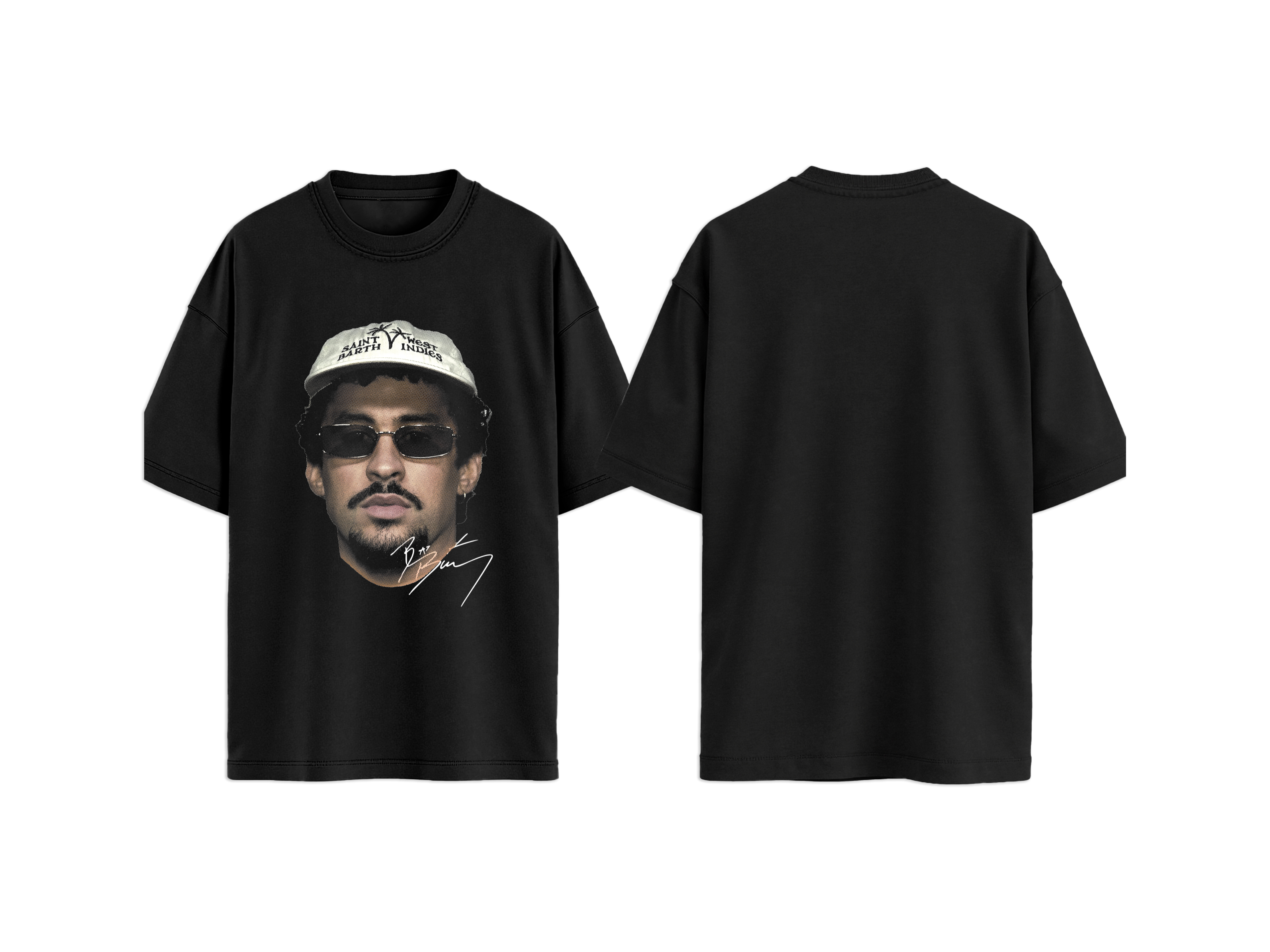T-SHIRT BAD BUNNY LOOK