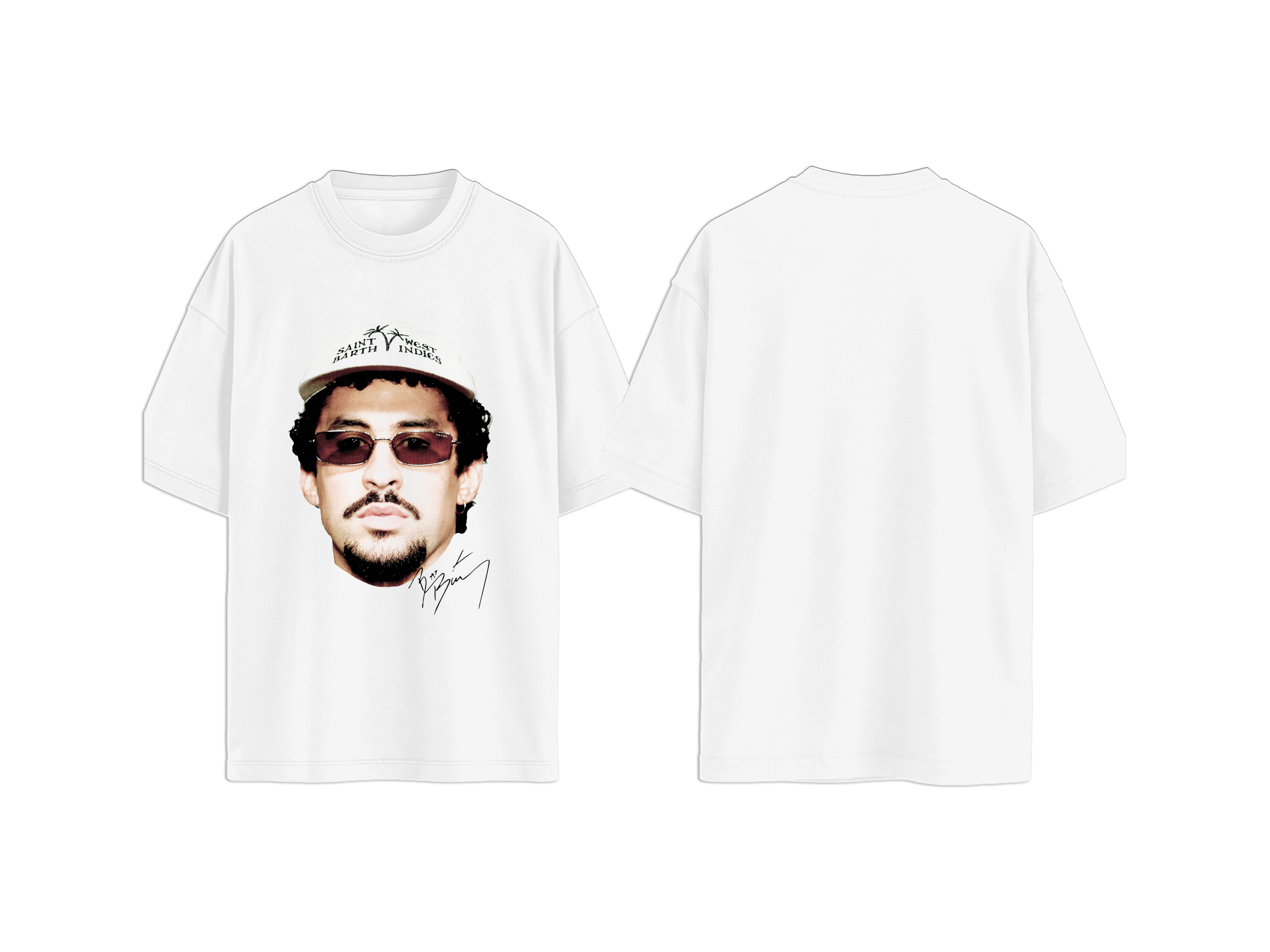 T-SHIRT BAD BUNNY LOOK