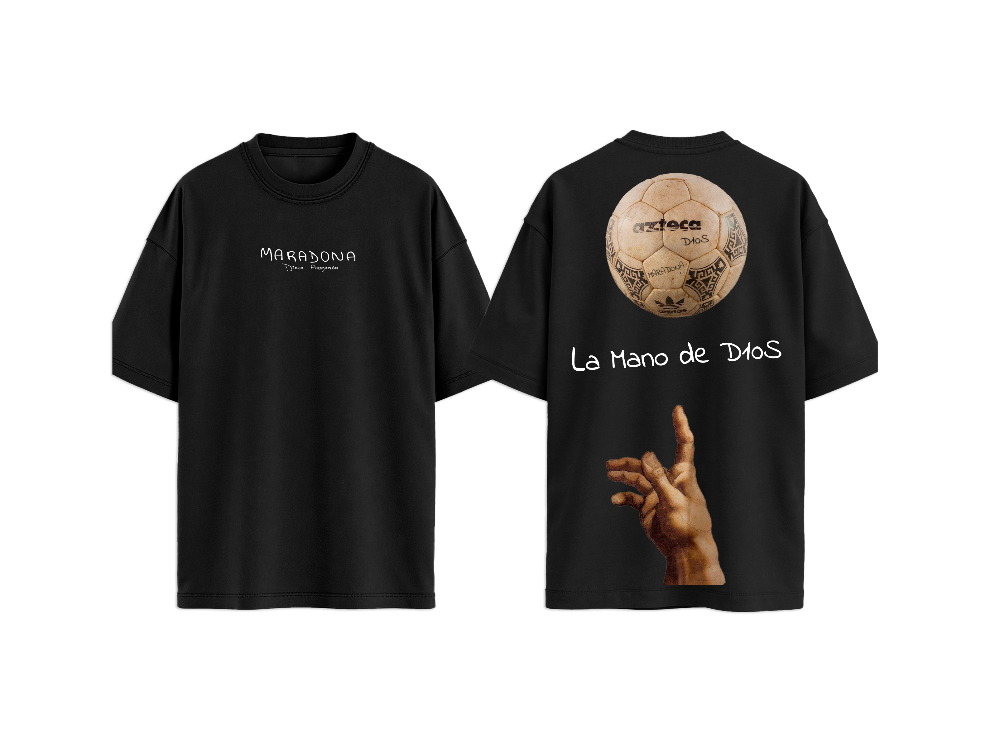 T-SHIRT LA MANO DE D10S